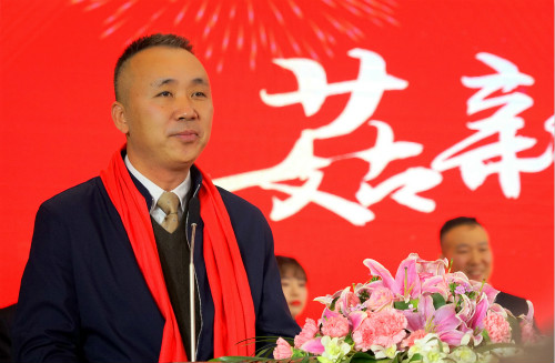 菇新、大漢靈芝董事長顧越峰致辭